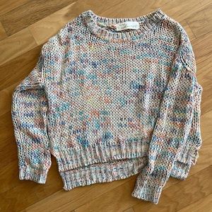 Rainbow stitch Vintage Havana sweater